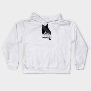 Cosmic owl Kids Hoodie